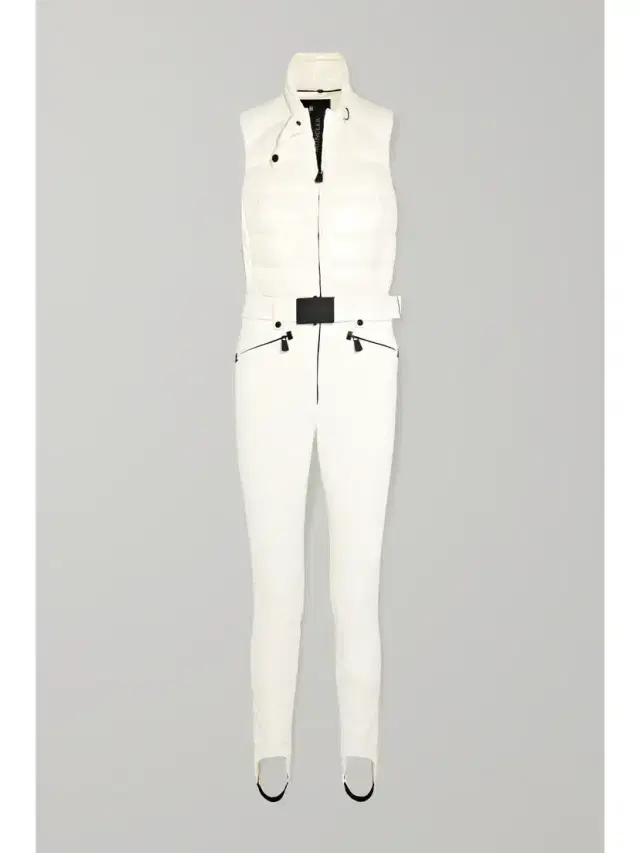 Moncler Grenoble Belted Quilted Ski Suit