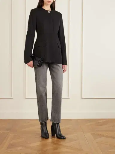 Gianvito Rossi Vitello Glove 85 Leather Ankle Boots | Thumbnail 4 Gianvito Rossi Vitello Glove 85 Leather Ankle Boots | Thumbnail 4