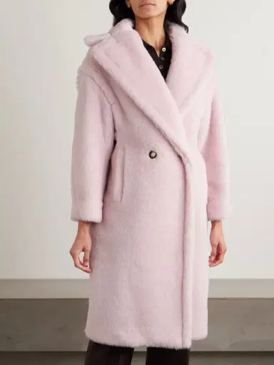 Max Mara Double-breasted Alpaca-blend Coat | Thumbnail 3 Max Mara Double-breasted Alpaca-blend Coat | Thumbnail 3