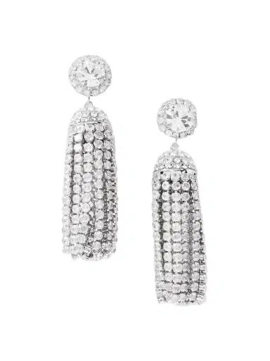 Rabanne tone Crystal Earrings | Thumbnail 1 Rabanne tone Crystal Earrings | Thumbnail 1