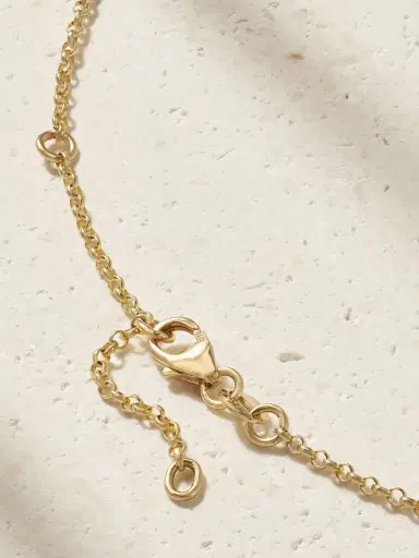 Foundrae Horseshoe 18-karat Gold Malachite Necklace | Thumbnail 3 Foundrae Horseshoe 18-karat Gold Malachite Necklace | Thumbnail 3