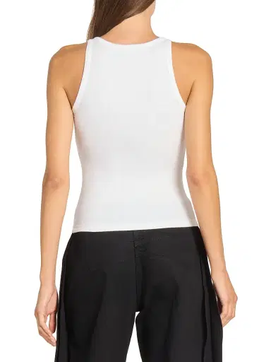 Alaïa Women's Darts Stretch Cotton-Blend Tank | Thumbnail 5 Alaïa Women's Darts Stretch Cotton-Blend Tank | Thumbnail 5