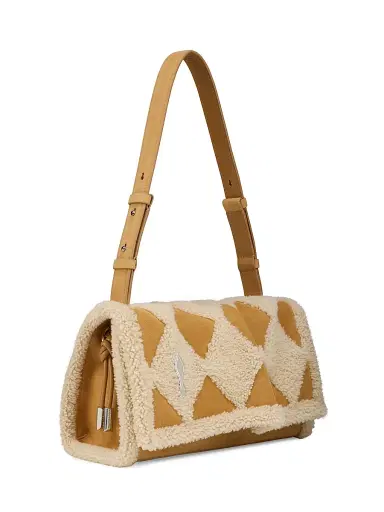 Christian Louboutin Women's Baggy Shoulder Bag - Beige | Thumbnail 2 Christian Louboutin Women's Baggy Shoulder Bag - Beige | Thumbnail 2