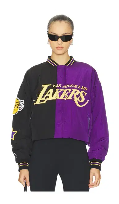 Terez x REVOLVE Lakers Multi Logo Bomber | Thumbnail 1