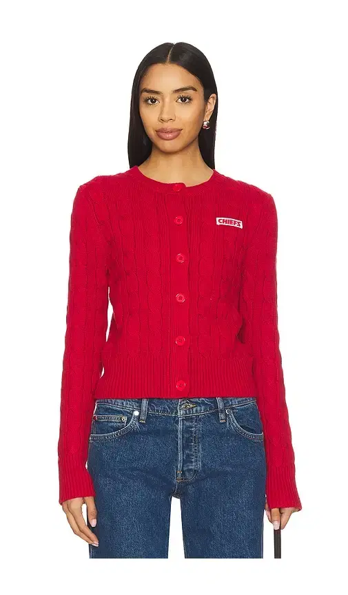 Terez x REVOLVE Chiefs Knit Cardigan