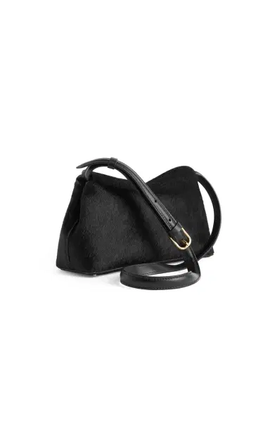 TOTEME T-Lock Pony Hair Clutch | Thumbnail 3