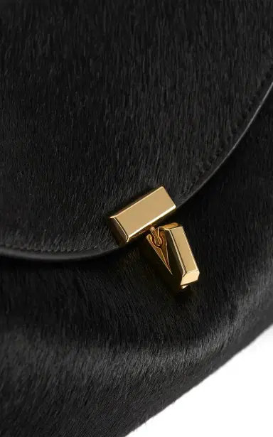 TOTEME T-Lock Pony Hair Clutch | Thumbnail 5