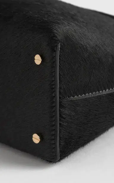 TOTEME T-Lock Pony Hair Clutch | Thumbnail 6