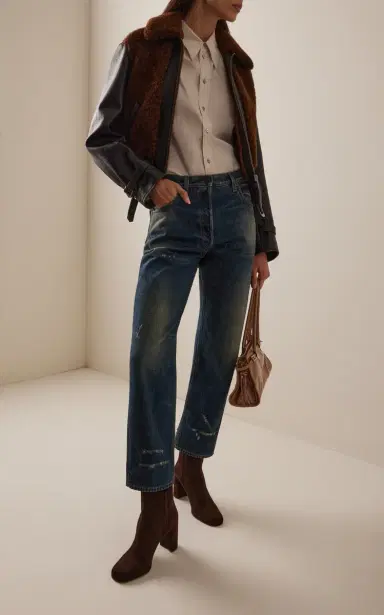 Prada Suede Ankle Boots | Thumbnail 2