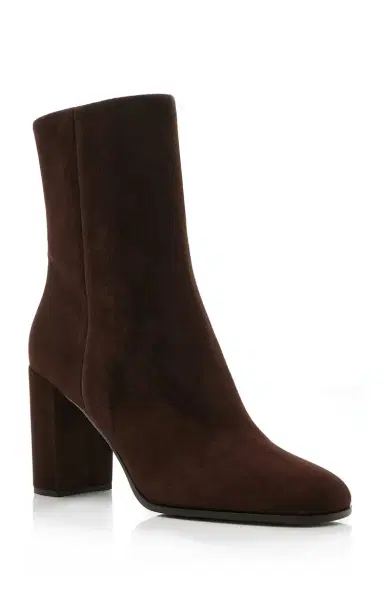 Prada Suede Ankle Boots | Thumbnail 4