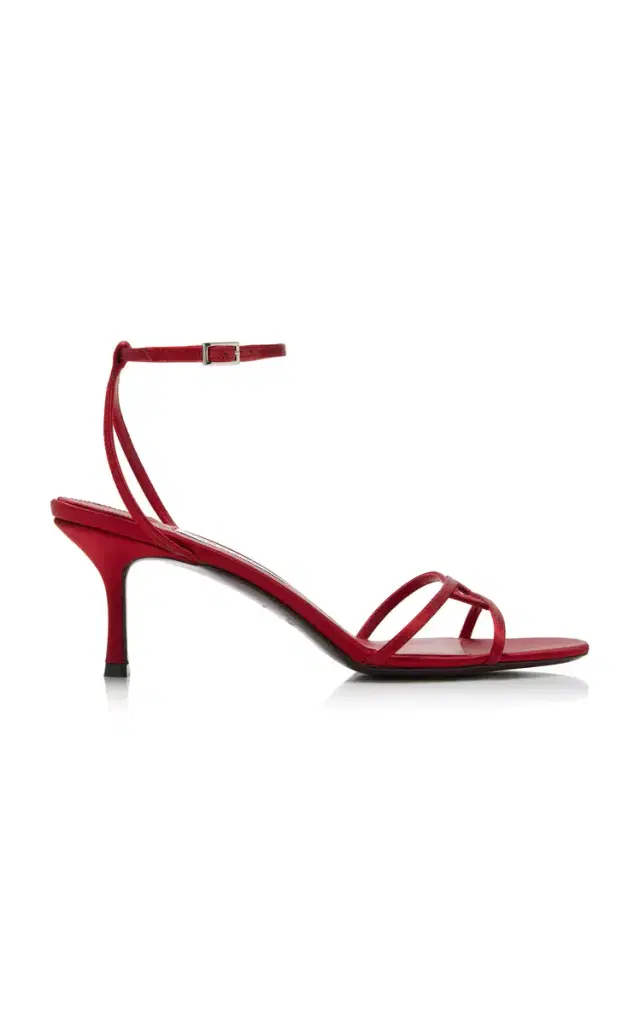 1998 Leo Satin Sandals