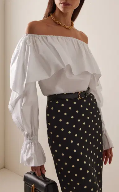 FRANÇOISE Sadie Cotton Top | Thumbnail 2