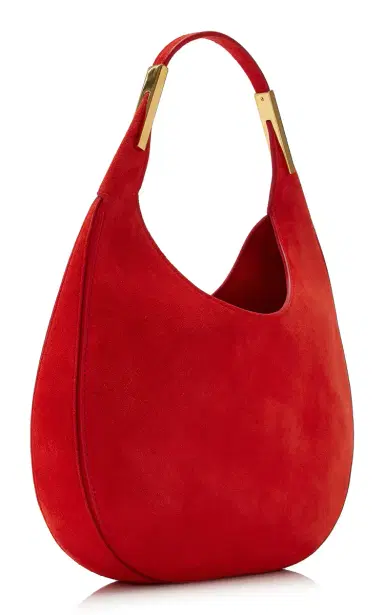 Savette The Small Suede Florence Hobo Bag | Thumbnail 4 Savette The Small Suede Florence Hobo Bag | Thumbnail 4