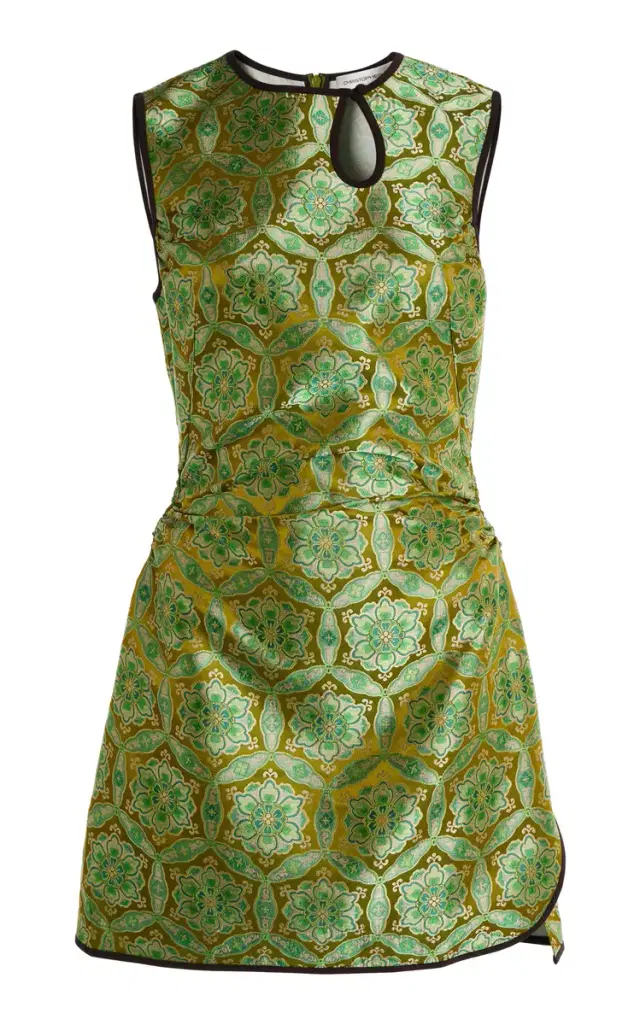 Palmira Brocade Mini Tank Dress