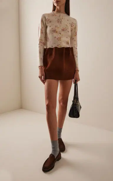 Prada Suede Loafers | Thumbnail 2 Prada Suede Loafers | Thumbnail 2