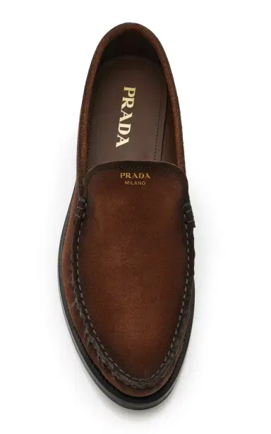 Prada Suede Loafers | Thumbnail 3 Prada Suede Loafers | Thumbnail 3
