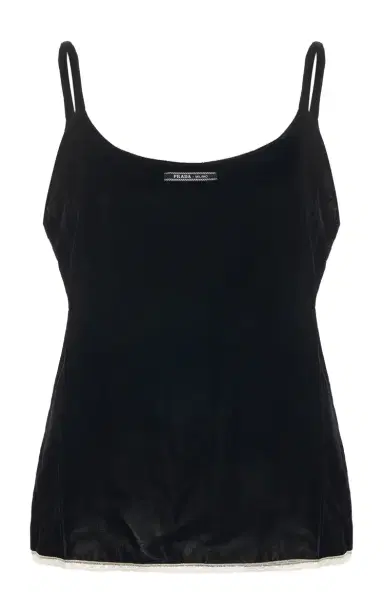 Prada Velvet Cami Top | Thumbnail 6 Prada Velvet Cami Top | Thumbnail 6