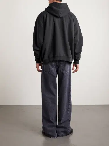 Gallery Dept. 90's Logo-Print Cotton-Jersey Zip-Up Hoodie - Men | Thumbnail 4 Gallery Dept. 90's Logo-Print Cotton-Jersey Zip-Up Hoodie - Men | Thumbnail 4