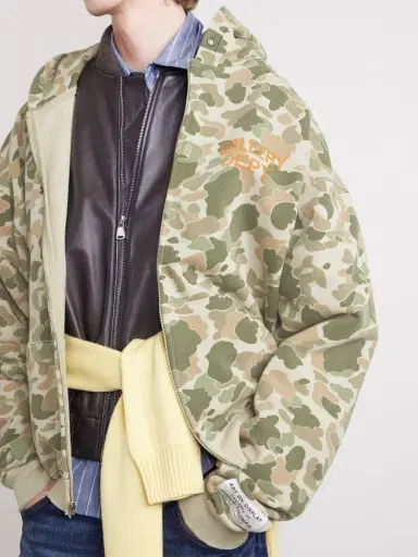 Gallery Dept. Logo-Print Camouflage Cotton-Jersey Zip-Up Hoodie - Men | Thumbnail 5 Gallery Dept. Logo-Print Camouflage Cotton-Jersey Zip-Up Hoodie - Men | Thumbnail 5