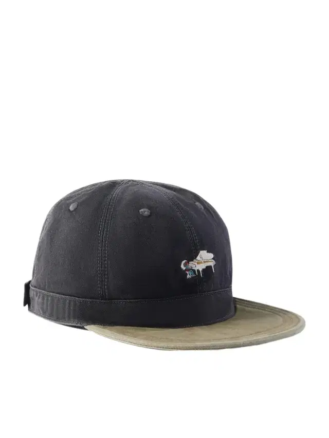 KAPITAL Life Scherzo Chino Brimfield Embroidered Cotton-Twill Cap - Men