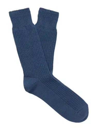 MR P. Waffle-Knit Cotton-Blend Socks - Men | Thumbnail 1 MR P. Waffle-Knit Cotton-Blend Socks - Men | Thumbnail 1
