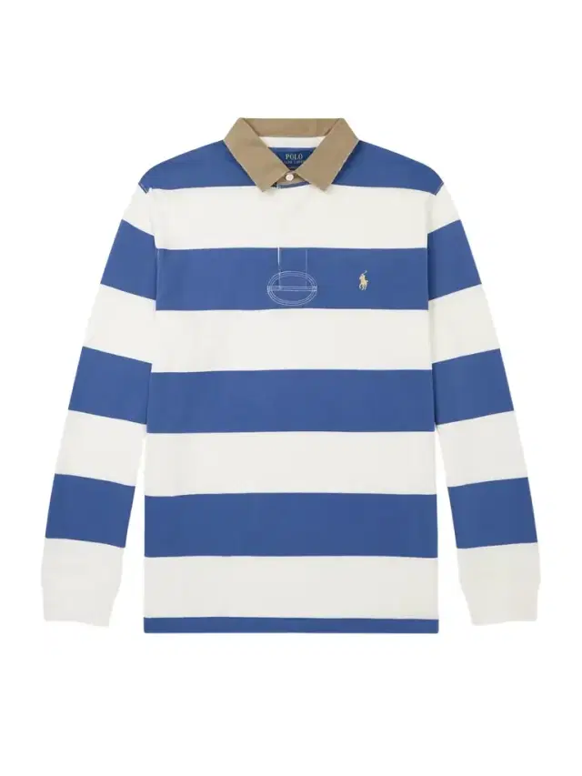 Logo-Embroidered Striped Cotton-Jersey Rugby Shirt - Men