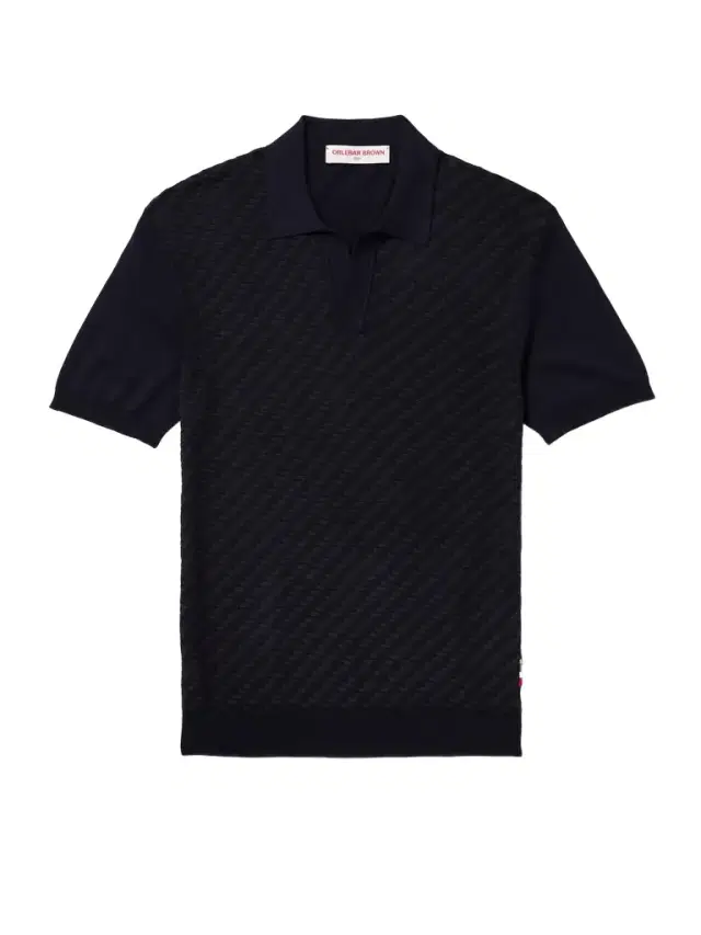 Horton Silk and Cotton-Blend Jacquard Polo Shirt - Men