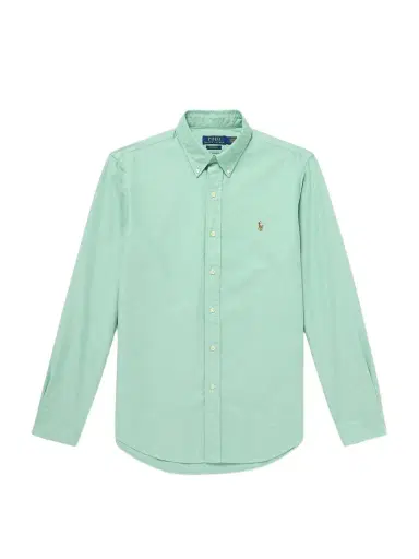 Polo Ralph Lauren Button-Down Collar Logo-Embroidered Cotton Shirt - Men | Thumbnail 1 Polo Ralph Lauren Button-Down Collar Logo-Embroidered Cotton Shirt - Men | Thumbnail 1