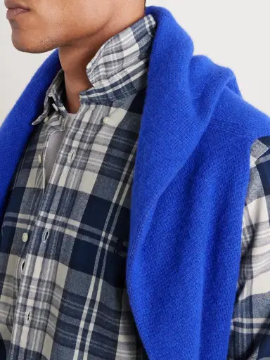 Polo Ralph Lauren Button-Down Collar Logo-Embroidered Checked Cotton Oxford Shirt - Men | Thumbnail 5 Polo Ralph Lauren Button-Down Collar Logo-Embroidered Checked Cotton Oxford Shirt - Men | Thumbnail 5