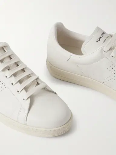 Tom Ford Warwick Perforated Full-Grain Leather Sneakers - Men | Thumbnail 5 Tom Ford Warwick Perforated Full-Grain Leather Sneakers - Men | Thumbnail 5