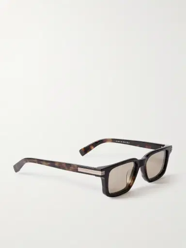 Zegna D-Frame Acetate Sunglasses - Men | Thumbnail 4