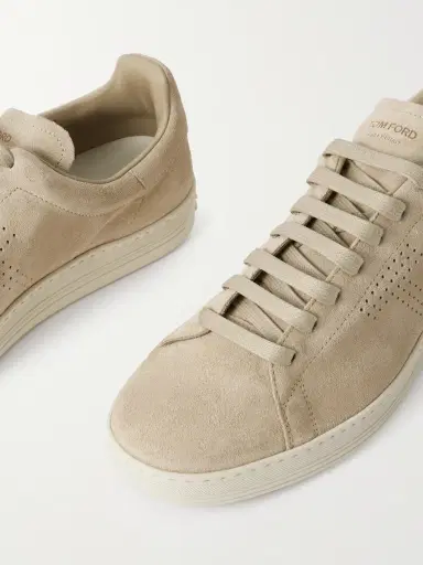 Tom Ford Warwick Perforated Suede Sneakers - Men | Thumbnail 5 Tom Ford Warwick Perforated Suede Sneakers - Men | Thumbnail 5