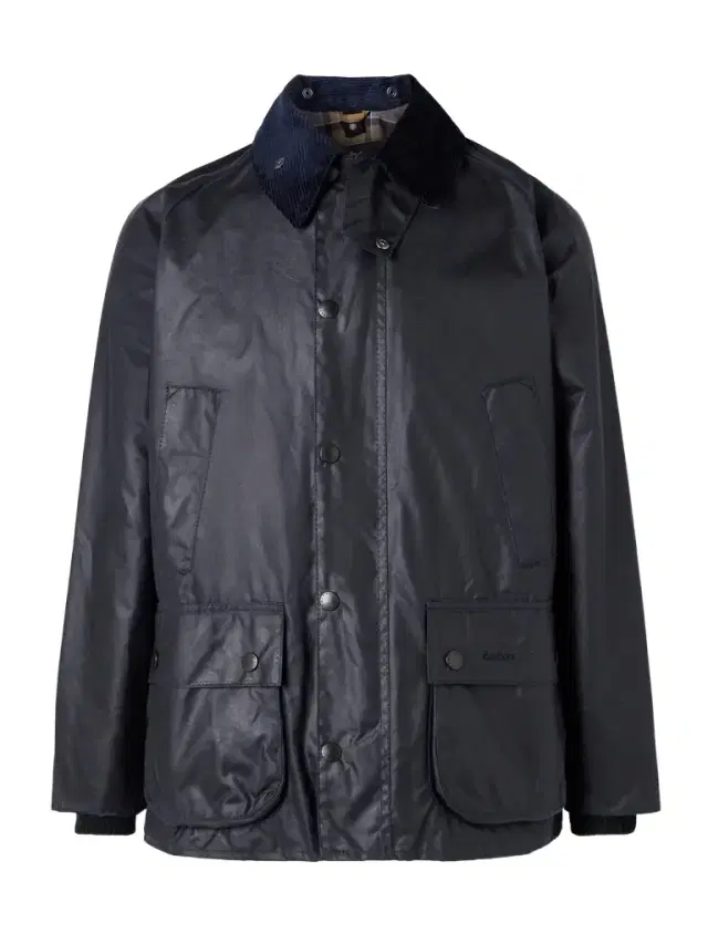 Bedale Corduroy-Trimmed Waxed-Cotton Jacket - Men