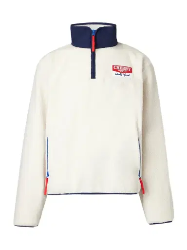 Cherry Los Angeles Logo-Appliquéd Fleece Half-Zip Sweatshirt - Men | Thumbnail 1