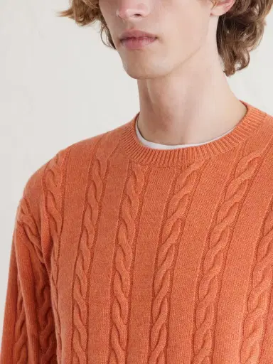 Loro Piana Cedar Cable-Knit Cashmere Sweater - Men | Thumbnail 5