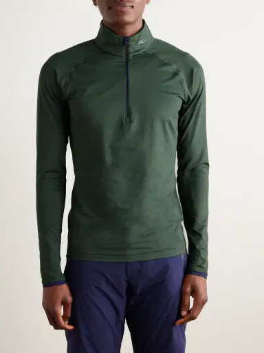 KJUS Feel Stretch-Jersey Half-Zip Ski Mid-Layer - Men | Thumbnail 3 KJUS Feel Stretch-Jersey Half-Zip Ski Mid-Layer - Men | Thumbnail 3
