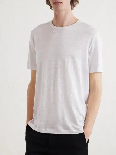 Loro Piana Linen T-Shirt - Men | Thumbnail 3