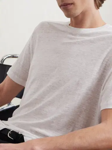 Loro Piana Linen T-Shirt - Men | Thumbnail 5
