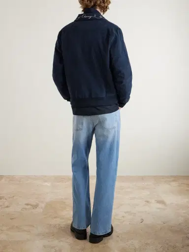 Cherry Los Angeles Charro Logo-Embroidered Cotton-Corduroy Jacket - Men | Thumbnail 4
