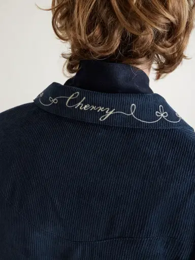 Cherry Los Angeles Charro Logo-Embroidered Cotton-Corduroy Jacket - Men | Thumbnail 5