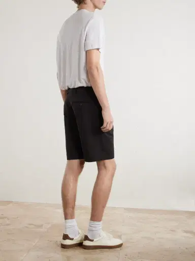 Loro Piana Jarno Straight-Leg Stretch-Cotton Bermuda Shorts - Men | Thumbnail 4 Loro Piana Jarno Straight-Leg Stretch-Cotton Bermuda Shorts - Men | Thumbnail 4