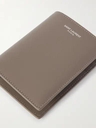 Saint Laurent Logo-Print Leather Bifold Wallet - Men | Thumbnail 3 Saint Laurent Logo-Print Leather Bifold Wallet - Men | Thumbnail 3