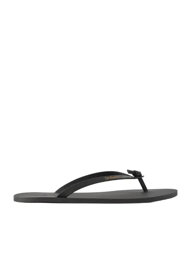San Maine Logo-Print Leather Sandals - Men