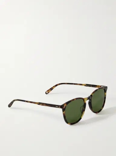 Garrett Leight California Optical Kinney Round-Frame Tortoiseshell Acetate Sunglasses - Men | Thumbnail 3 Garrett Leight California Optical Kinney Round-Frame Tortoiseshell Acetate Sunglasses - Men | Thumbnail 3