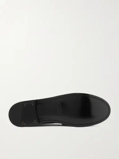 Saint Laurent Le Loafer Monogram Logo-Appliquéd Full-Grain Leather Penny Loafers - Men | Thumbnail 3 Saint Laurent Le Loafer Monogram Logo-Appliquéd Full-Grain Leather Penny Loafers - Men | Thumbnail 3