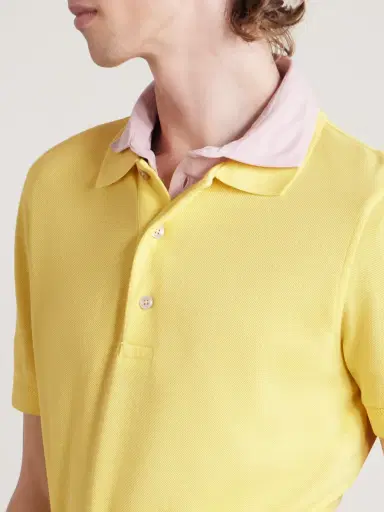 Tom Ford Slim-Fit Lyocell and Cotton-Blend Piqué Polo Shirt - Men | Thumbnail 5 Tom Ford Slim-Fit Lyocell and Cotton-Blend Piqué Polo Shirt - Men | Thumbnail 5