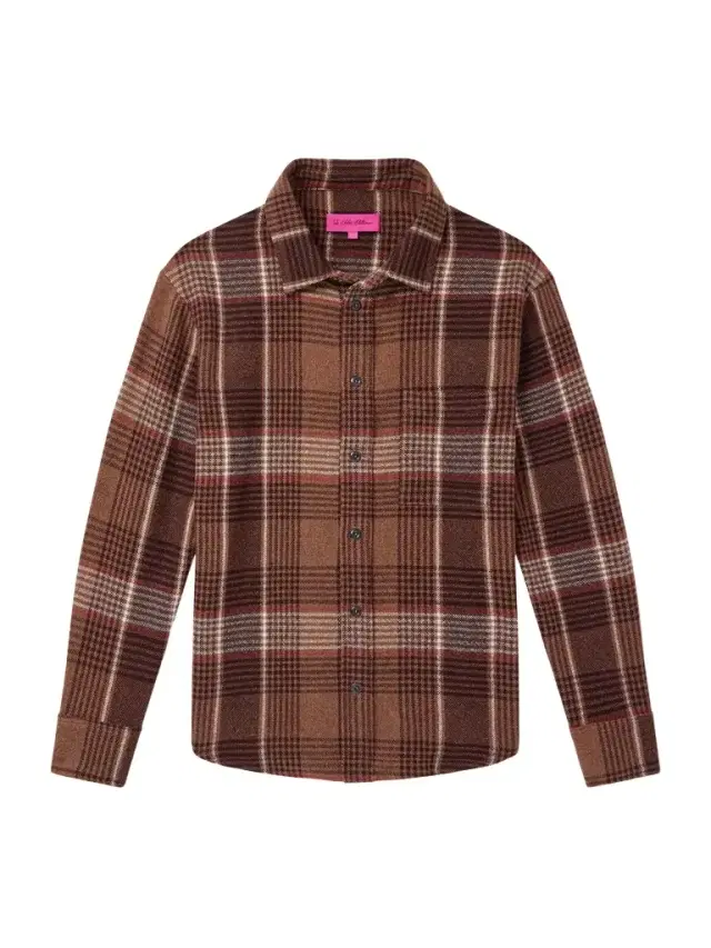 Checked Cashmere Shirt - Men