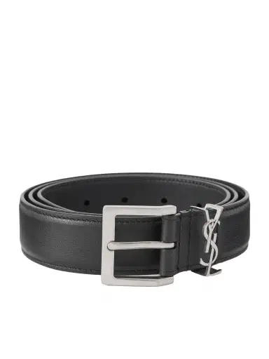 Saint Laurent Leather Belt - Men | Thumbnail 1