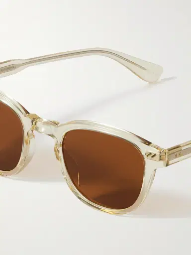 Garrett Leight California Optical Evan Round-Frame Acetate Sunglasses - Men | Thumbnail 2 Garrett Leight California Optical Evan Round-Frame Acetate Sunglasses - Men | Thumbnail 2