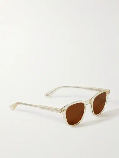 Garrett Leight California Optical Evan Round-Frame Acetate Sunglasses - Men | Thumbnail 3 Garrett Leight California Optical Evan Round-Frame Acetate Sunglasses - Men | Thumbnail 3